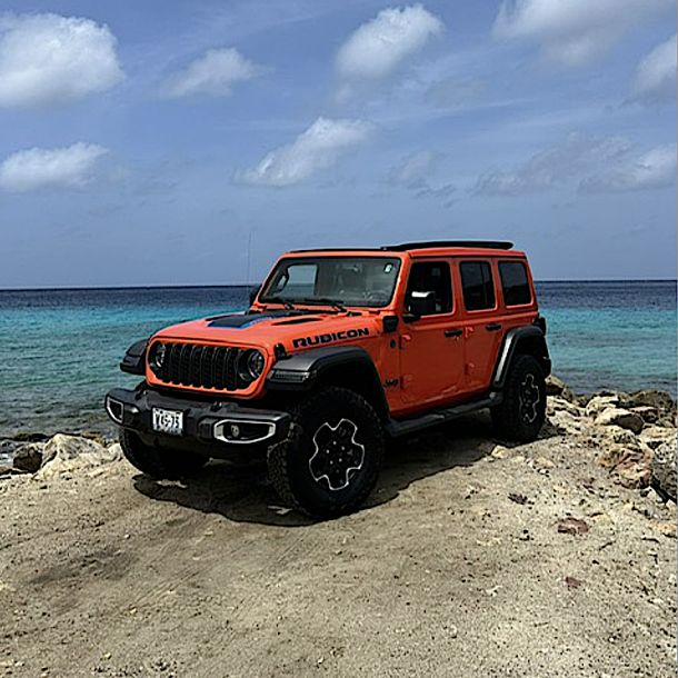 JEEP WRANGLER Hybride benzine Cabrio met elektrisch Sunroof Unlimited 4xe 380 Rubicon 